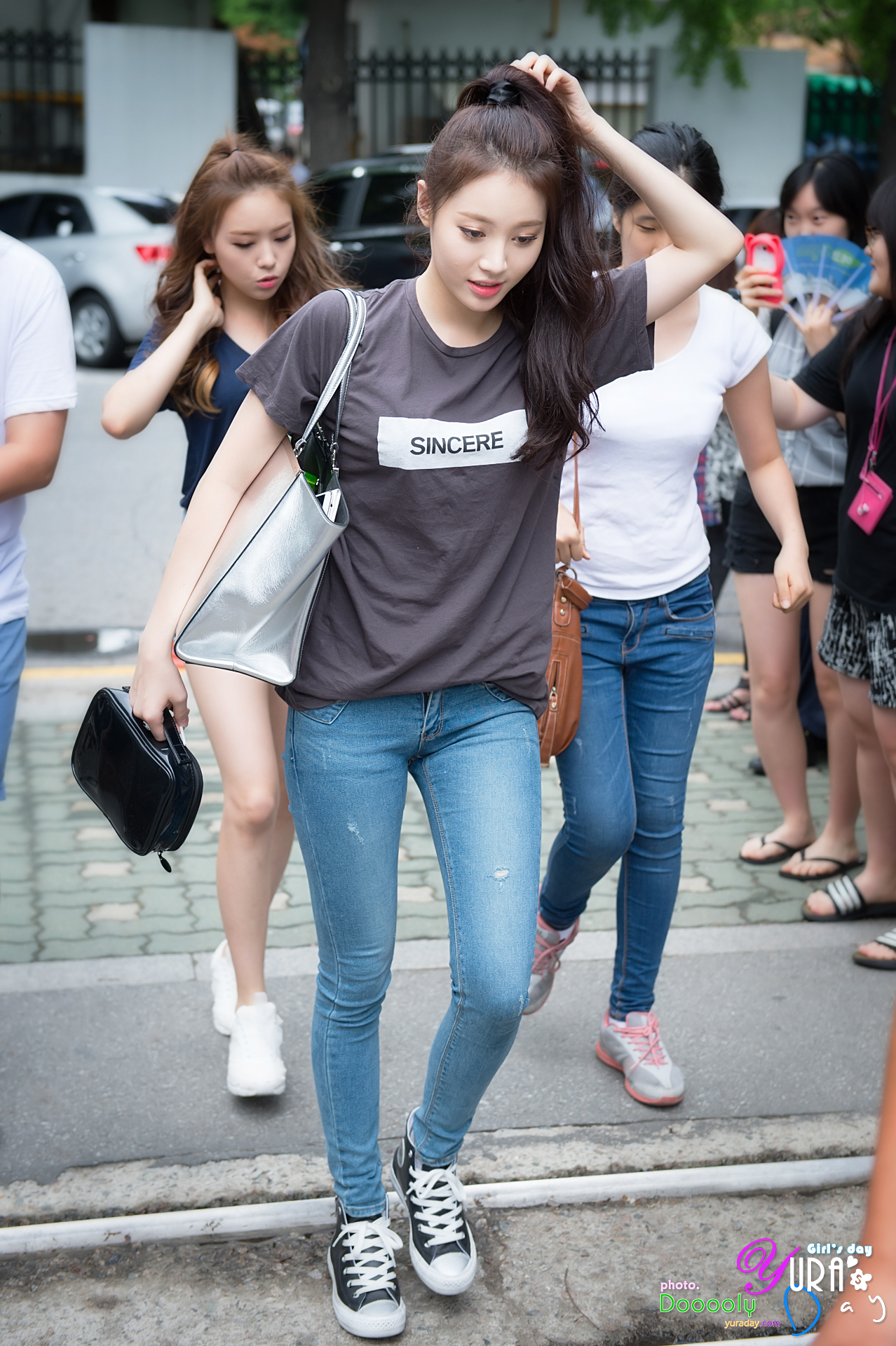 걸스데이 유라 직찍 - 140718 뮤뱅 출근길 by 둘리