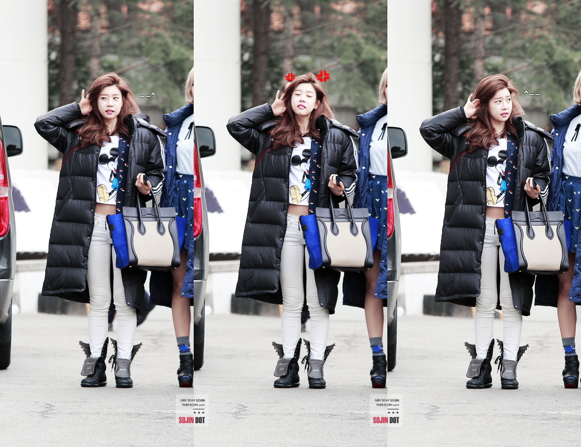 걸스데이 소진 - 140203 스타킹 출근길 직찍