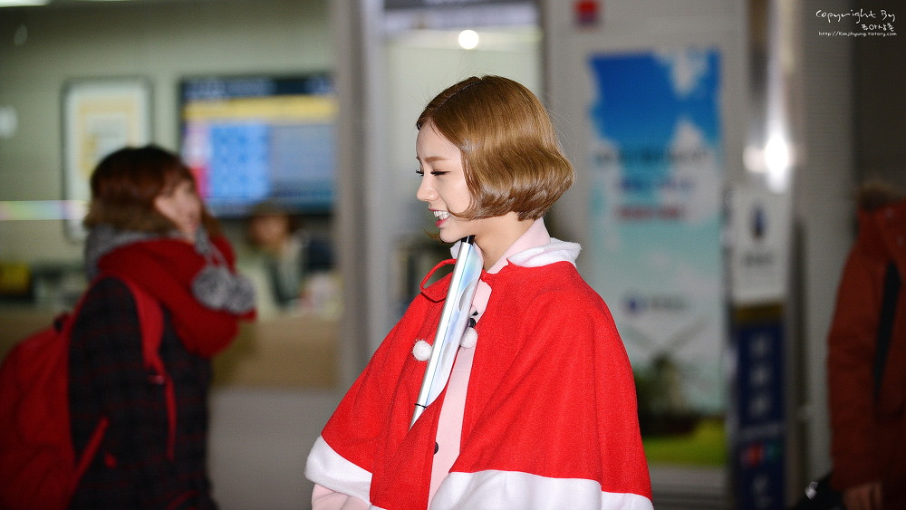 131223 걸스데이 혜리 김포공항 출국 직찍