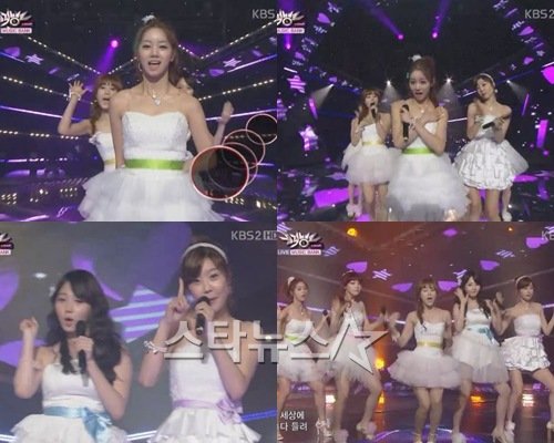 '컴백' 걸스데이, 웨딩드레스룩 '깜찍 무대'