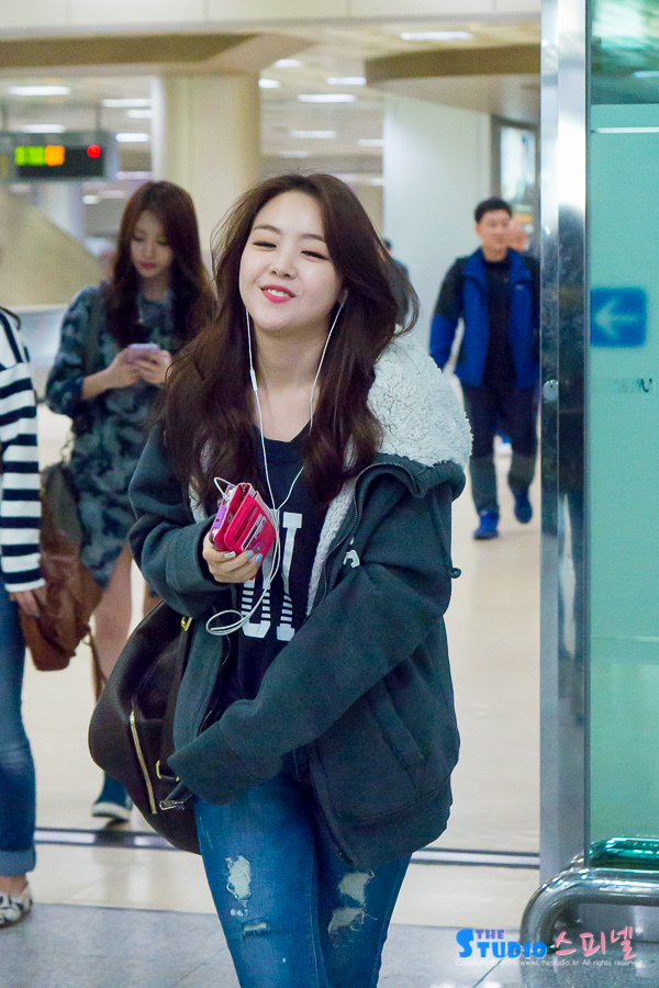 걸스데이 민아&유라 직찍 - 140410 김포공항 입국