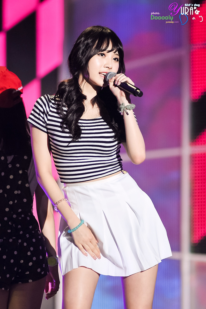 유라(걸스데이) 직찍 - 130810 MBC음악중심 속초 특집  by 둘리