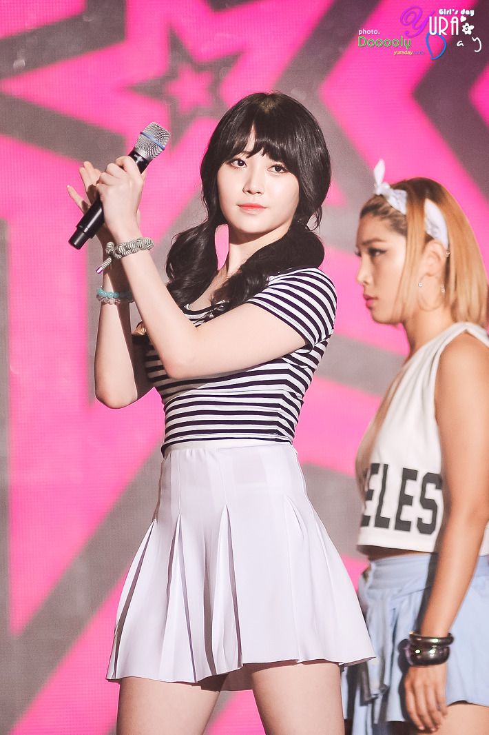 유라(걸스데이) 직찍 - 130810 MBC음악중심 속초 특집  by 둘리