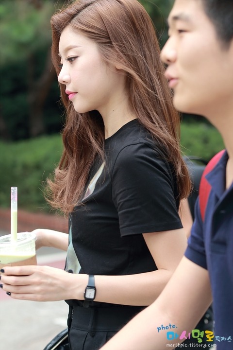 140808 걸스데이 뮤직뱅크 출근길 직찍 by 마시멜로