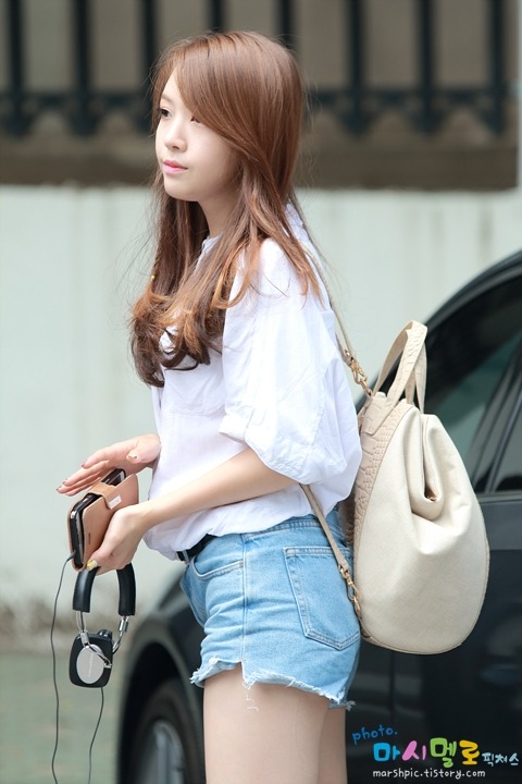 140808 걸스데이 뮤직뱅크 출근길 직찍 by 마시멜로