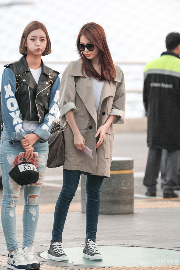 걸스데이(Girl's Day) 유라 직찍 - 140411 인천공항 출국