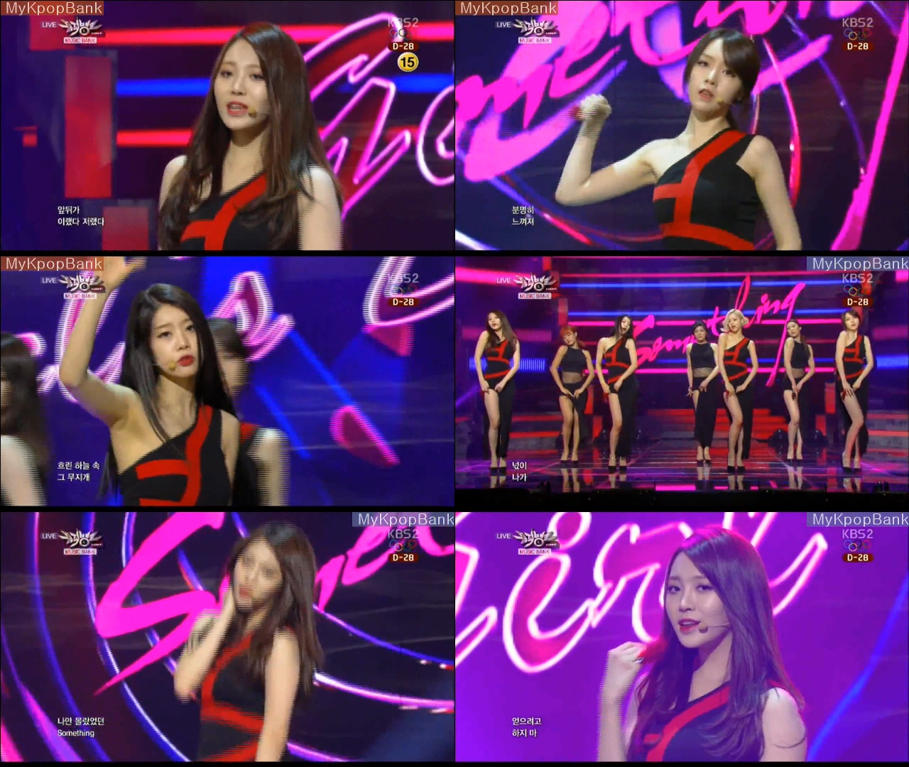 [140110.뮤뱅] 걸스데이(Girl's Day) - Something(썸씽)