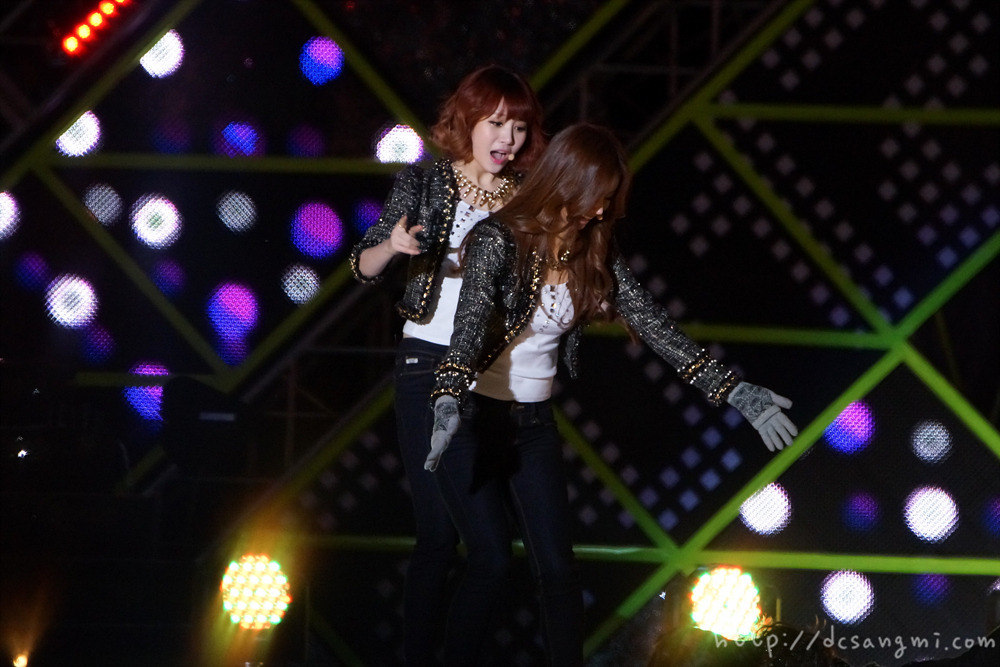걸스데이 직찍 :: 121231 MBC가요대전 임진각 by dcsangmi