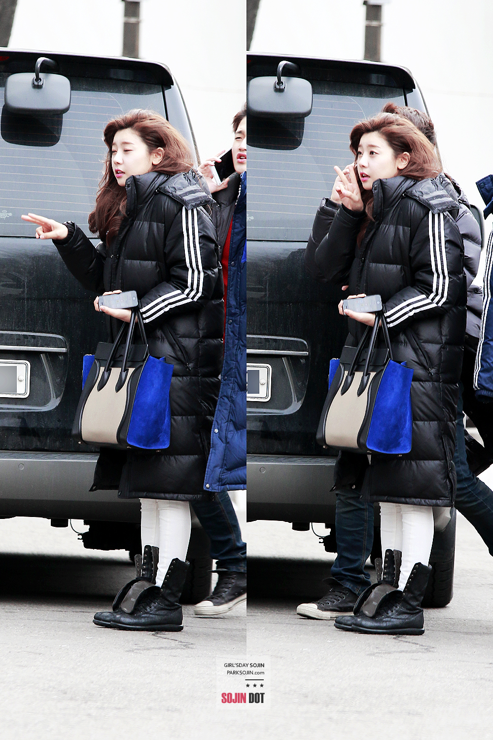 걸스데이 소진 - 140203 스타킹 출근길 직찍