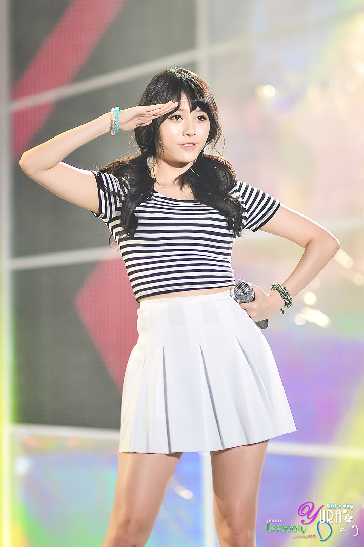 유라(걸스데이) 직찍 - 130810 MBC음악중심 속초 특집  by 둘리
