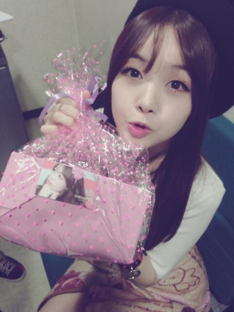 걸스데이 민아 131110 트위터- 고맙습니다!!