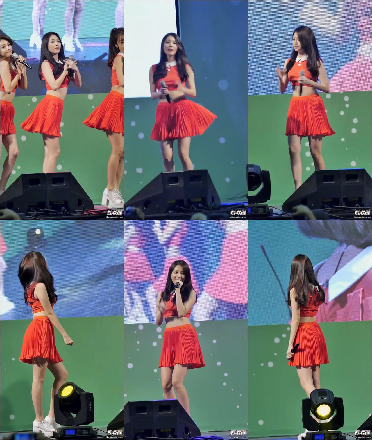 유라,혜리(걸스데이) 직캠 - 140717 영스트리트 by EPOXY