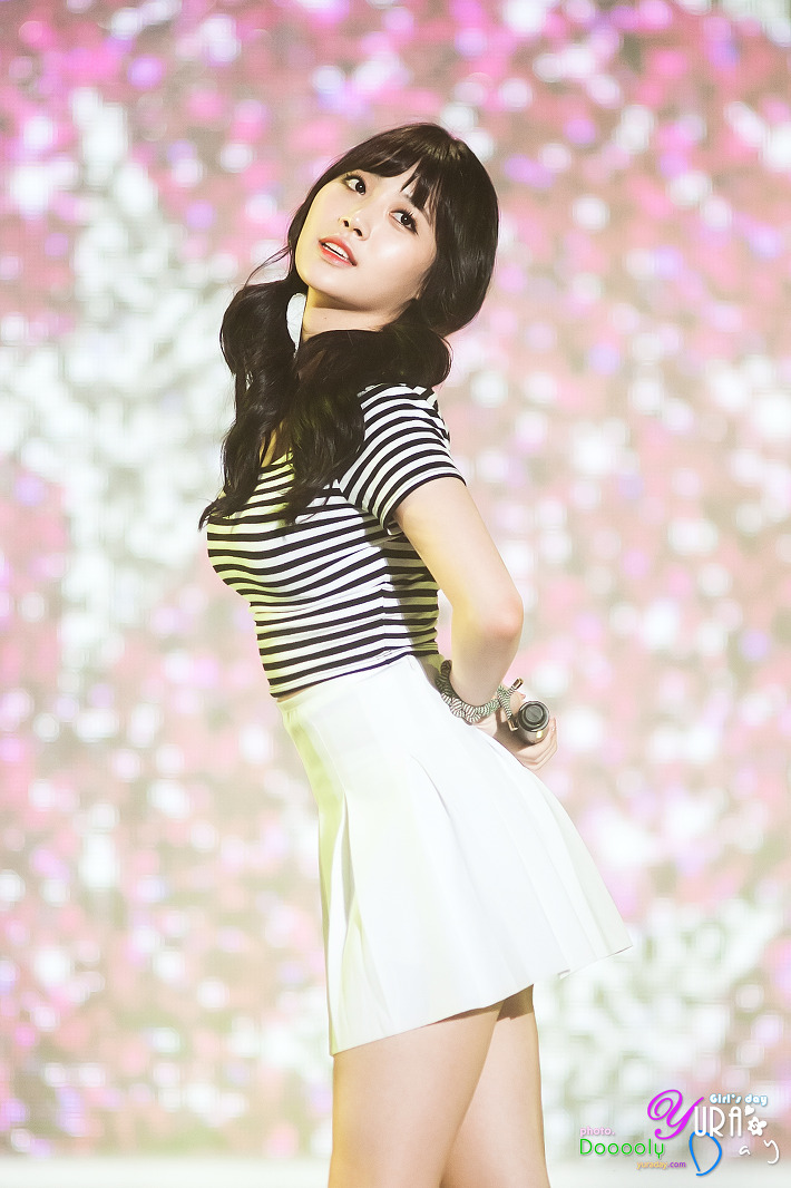 유라(걸스데이) 직찍 - 130810 MBC음악중심 속초 특집  by 둘리