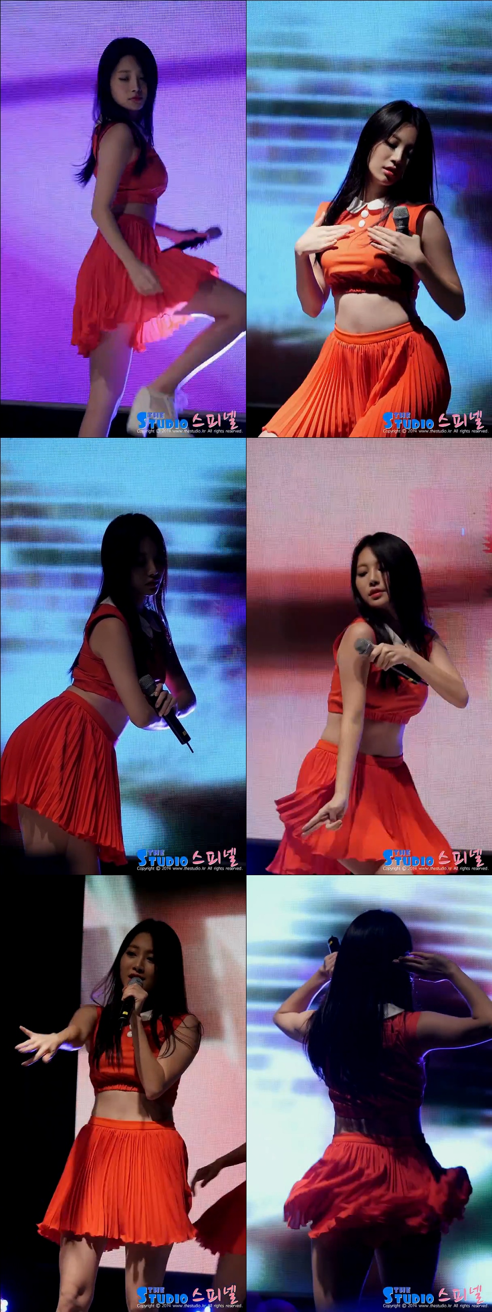 141002 충남대 축제 걸스데이 직캠 by 스피넬