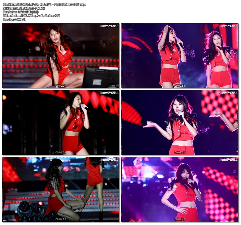 [직캠] 131006 강남 한류 페스티벌 - 걸스데이 by DC SY GALL