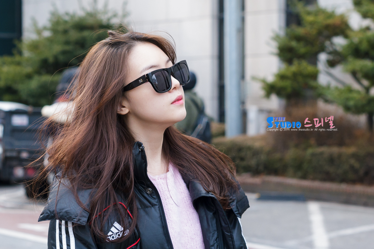 걸스데이 민아 직찍 - 140207 뮤직뱅크 출근길 by 스피넬