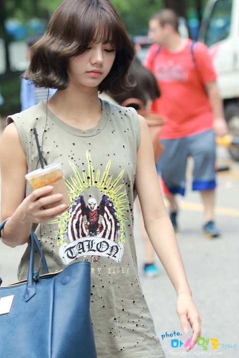 140808 걸스데이 뮤직뱅크 출근길 직찍 by 마시멜로
