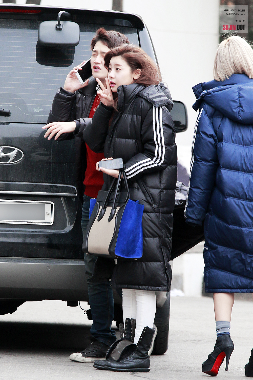 걸스데이 소진 - 140203 스타킹 출근길 직찍