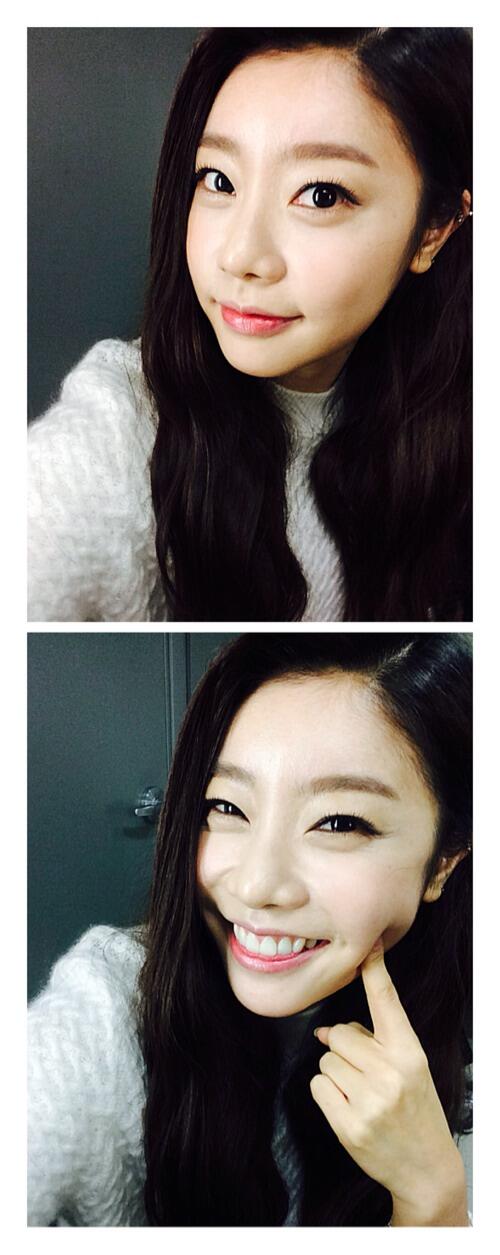 걸스데이 소진 131209 트위터 - 스타킹 출근 잘했습니다!