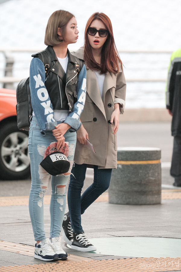 걸스데이(Girl's Day) 유라 직찍 - 140411 인천공항 출국
