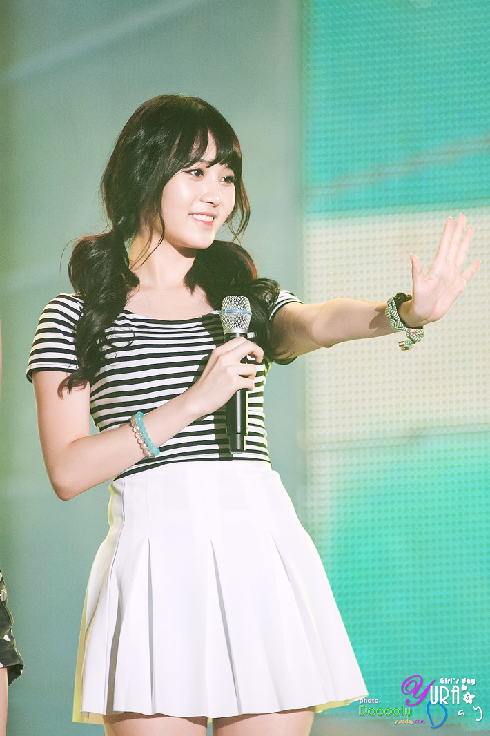유라(걸스데이) 직찍 - 130810 MBC음악중심 속초 특집  by 둘리