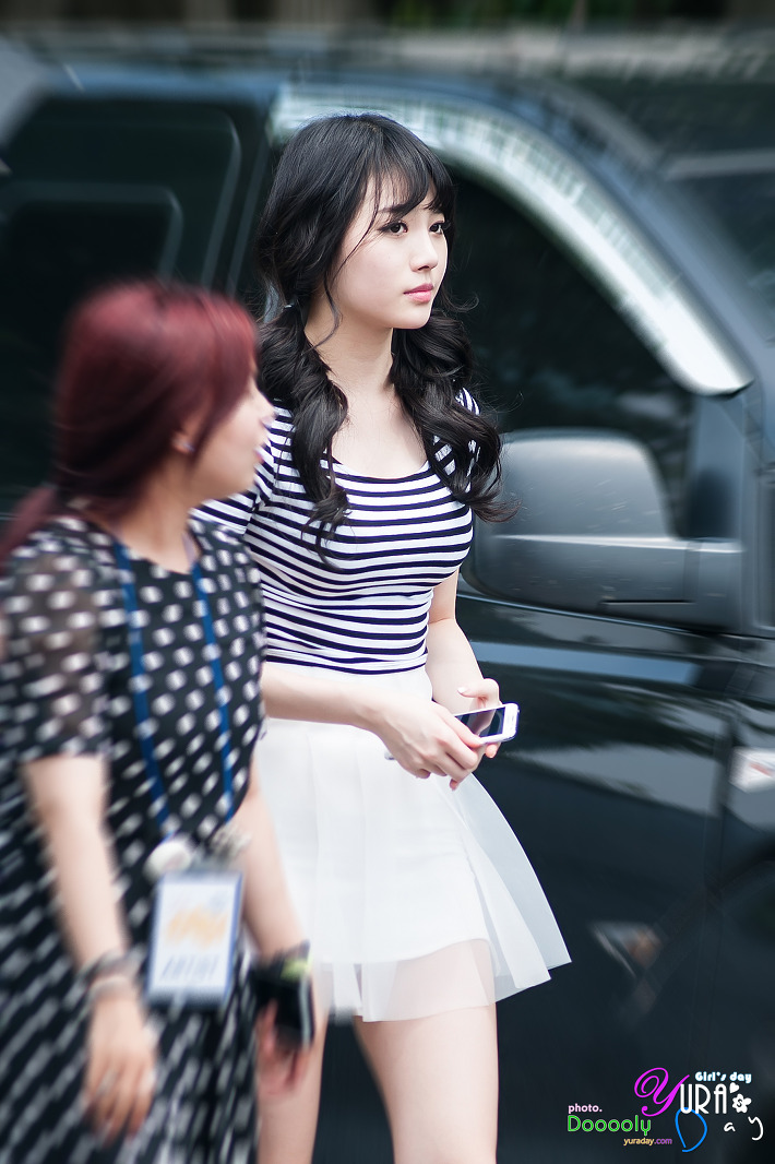 유라(걸스데이) 직찍 - 130810 MBC음악중심 속초 특집  by 둘리