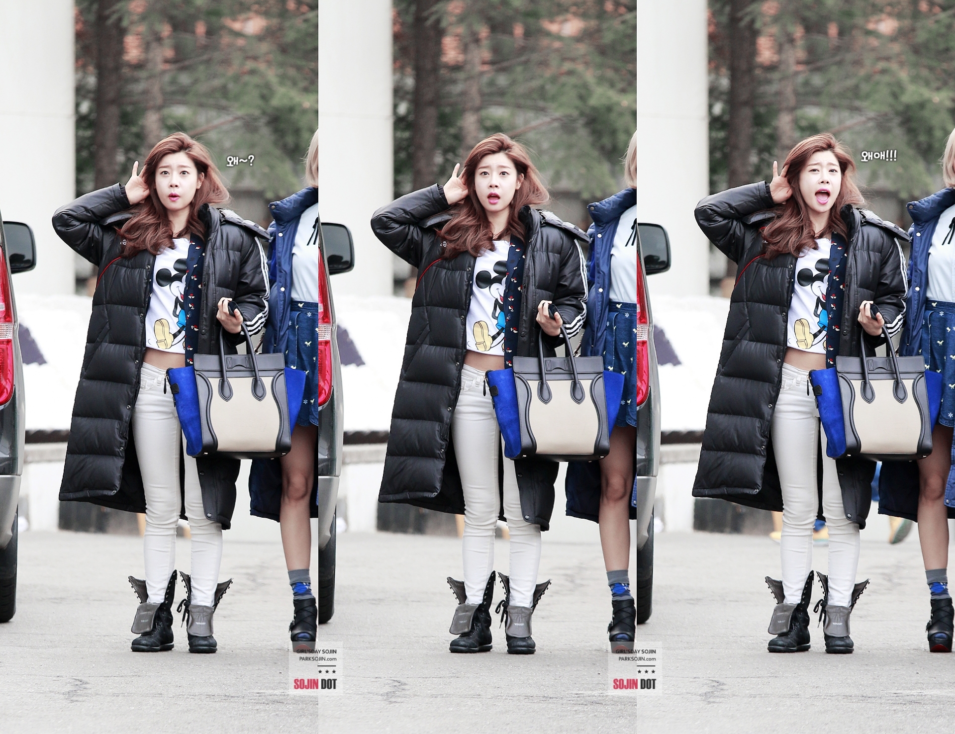 걸스데이 소진 - 140203 스타킹 출근길 직찍