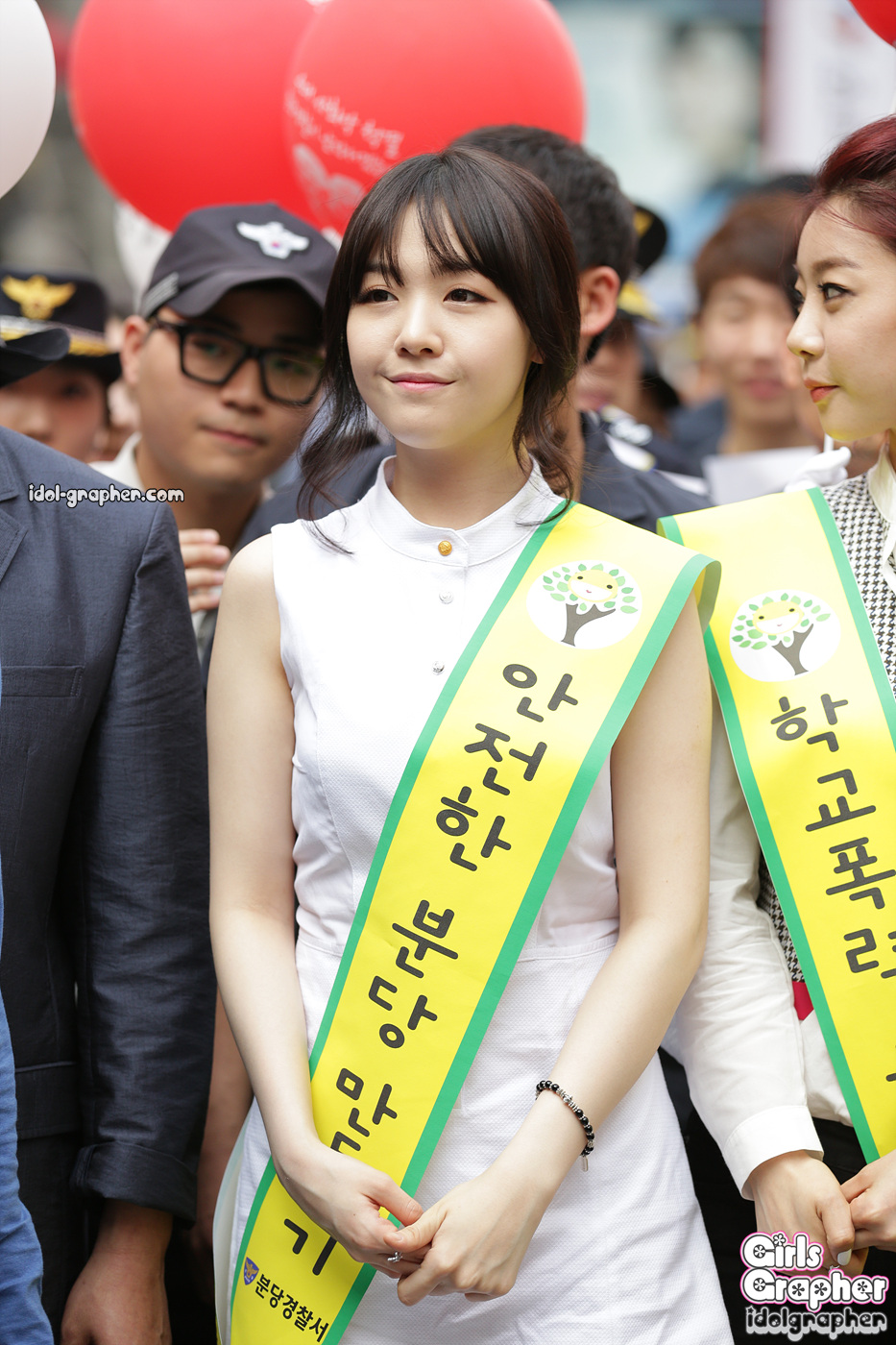 걸스데이 직찍+민아,유라 직캠 :: 130507 4대악 근절 캠페인 by 걸스그래퍼, 스피넬
