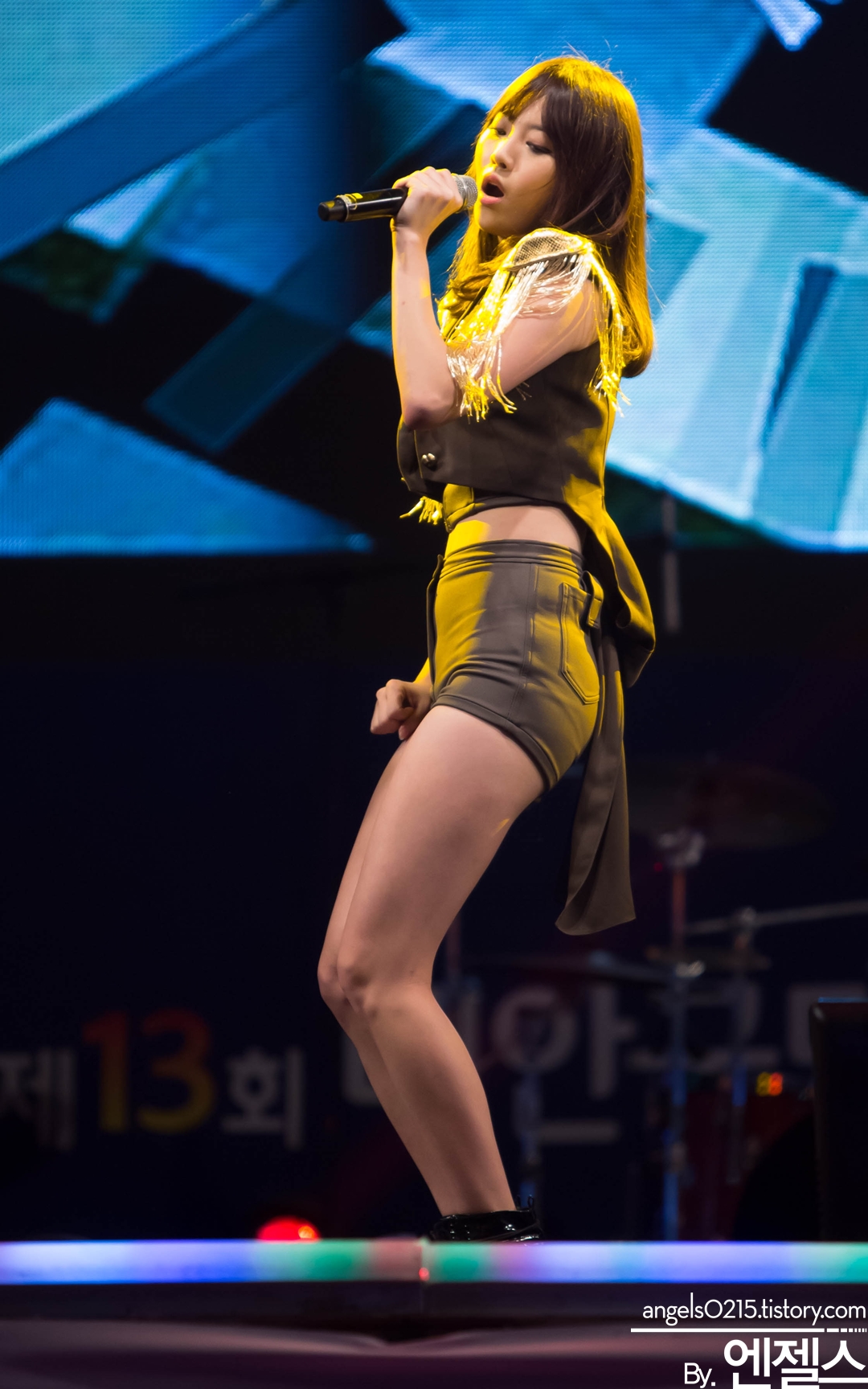 소진,유라(걸스데이) 직찍 @ 130907 태안군민체육대회 전야제 직찍 by 엔젤스