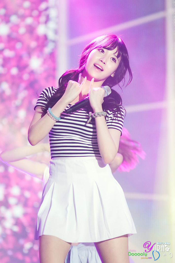 유라(걸스데이) 직찍 - 130810 MBC음악중심 속초 특집  by 둘리