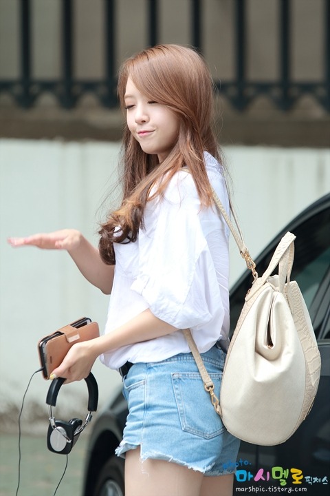 140808 걸스데이 뮤직뱅크 출근길 직찍 by 마시멜로