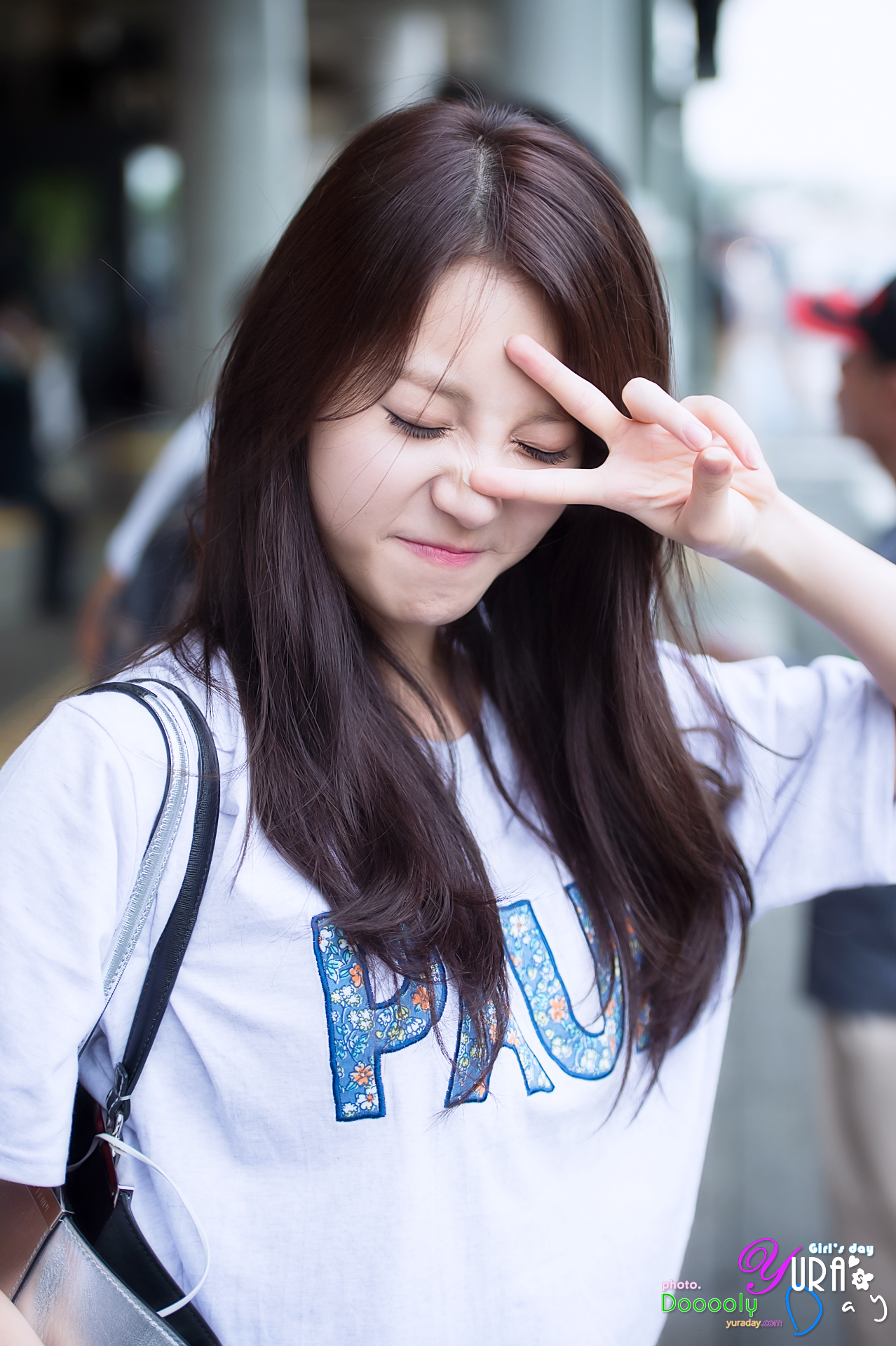 140705 유라(걸스데이) 김포공항 직찍 by 둘리