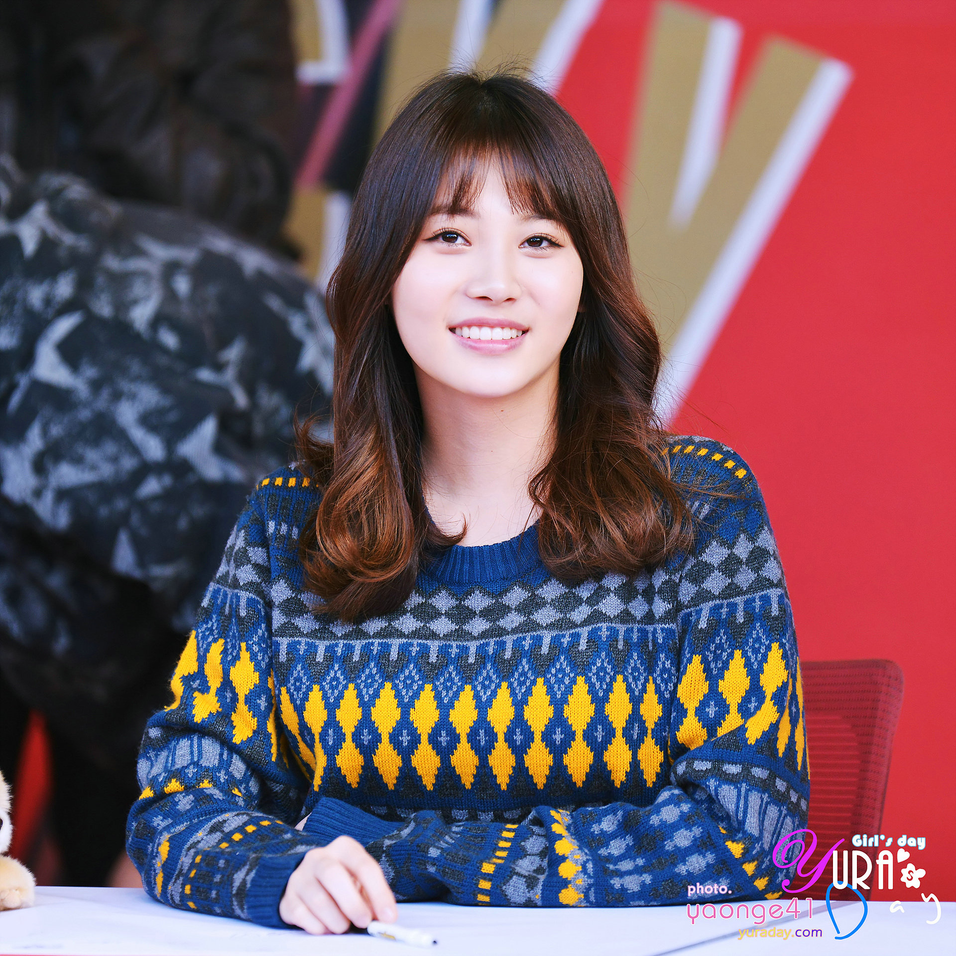 유라 직찍 - 131031 걸스데이 포키 팬싸인회