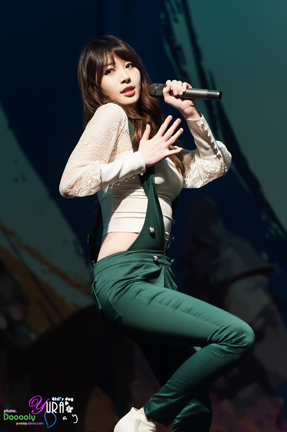 유라(걸스데이) 직찍 @ 130510 제24회 화도진축제 축하공연 by 둘리