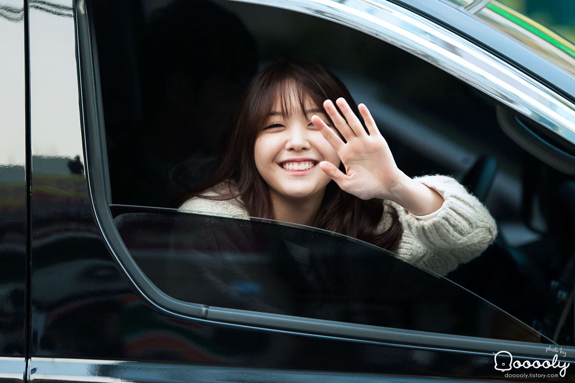 민아(걸스데이) 직찍- 131103 SBS인기가요 퇴근길 by 둘리