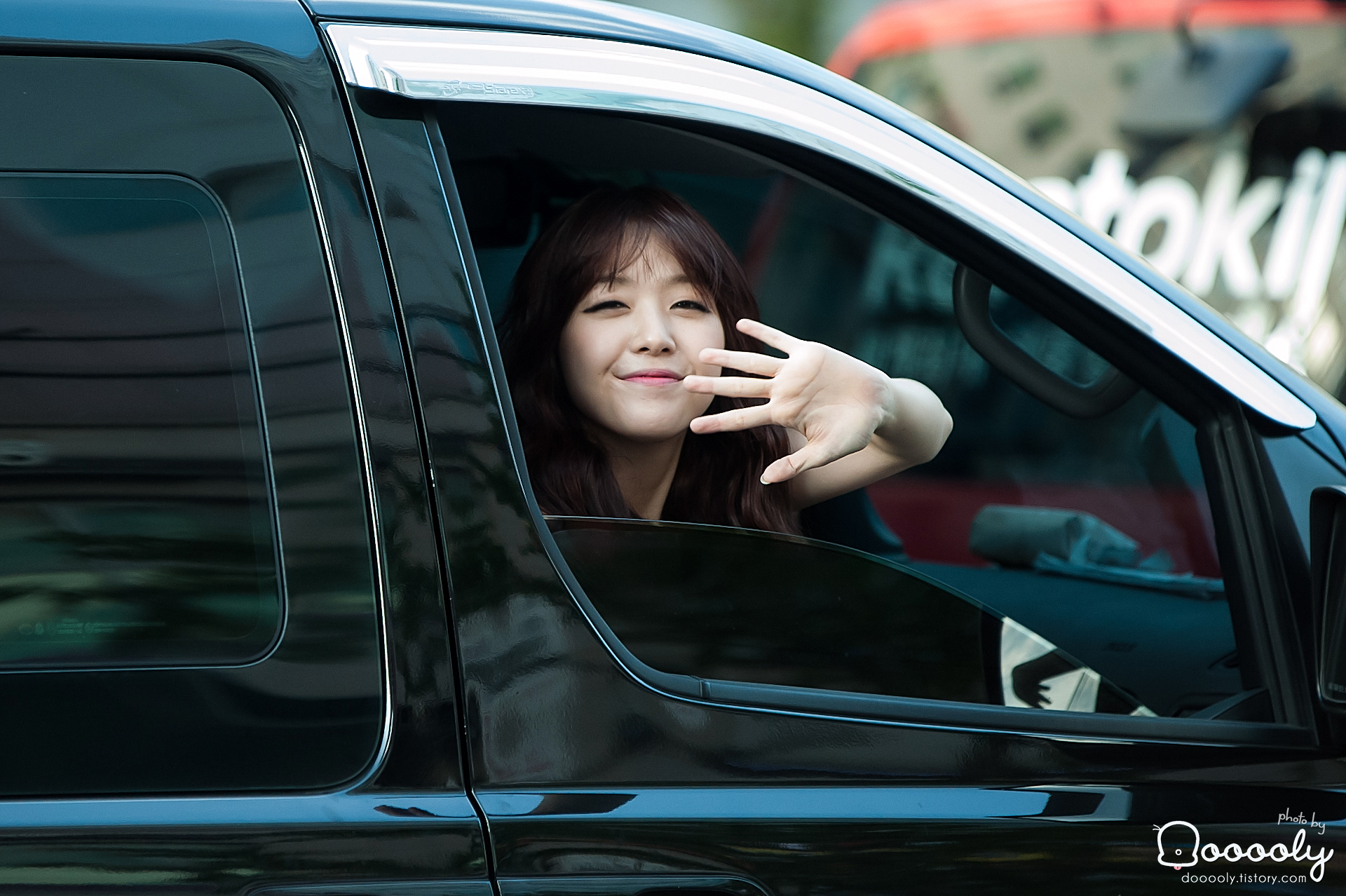 걸스데이 민아 직찍 - 130825 SBS인기가요 퇴근길 by 둘리
