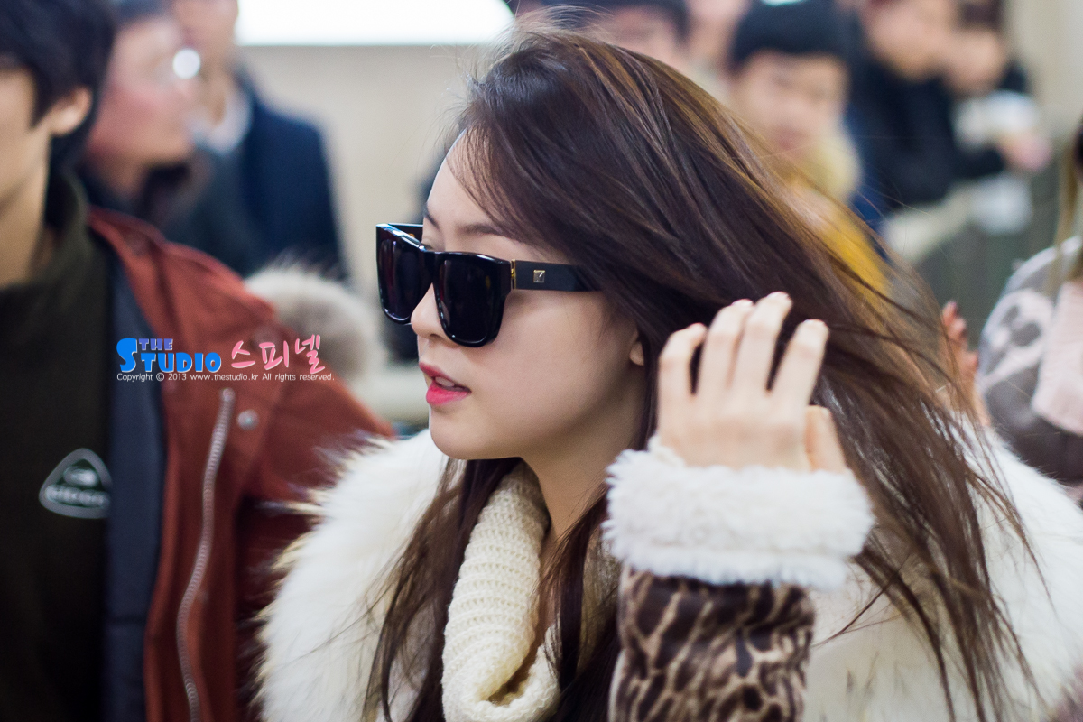 걸스데이 민아 직찍 - 131225 김포공항 입국