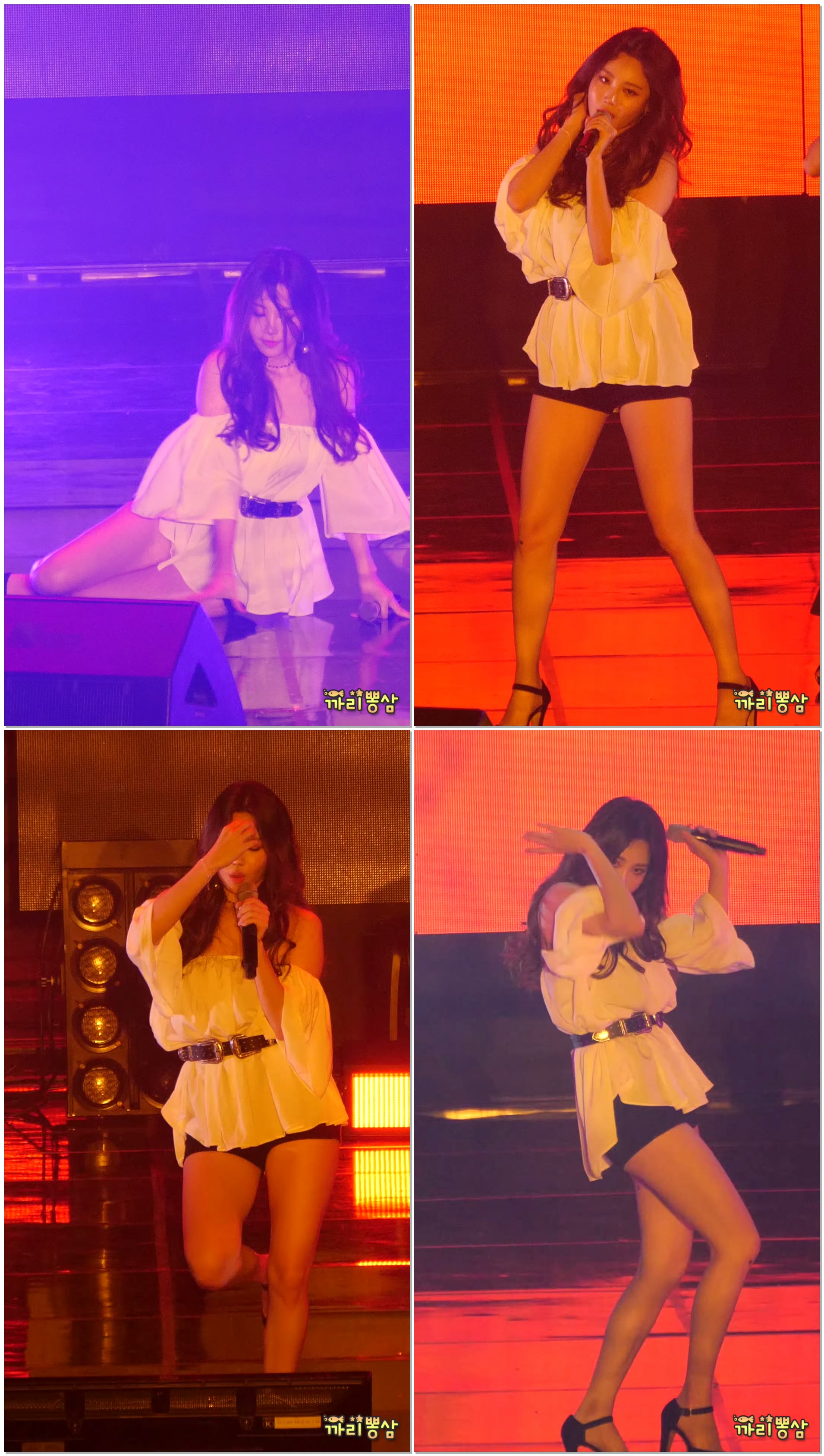 [4K]180804 GIRL'S DAY 걸스데이 유라 Something 썸씽 [직캠/Fancam] @ KB국민은행 리브콘서트 by 까리뽕삼