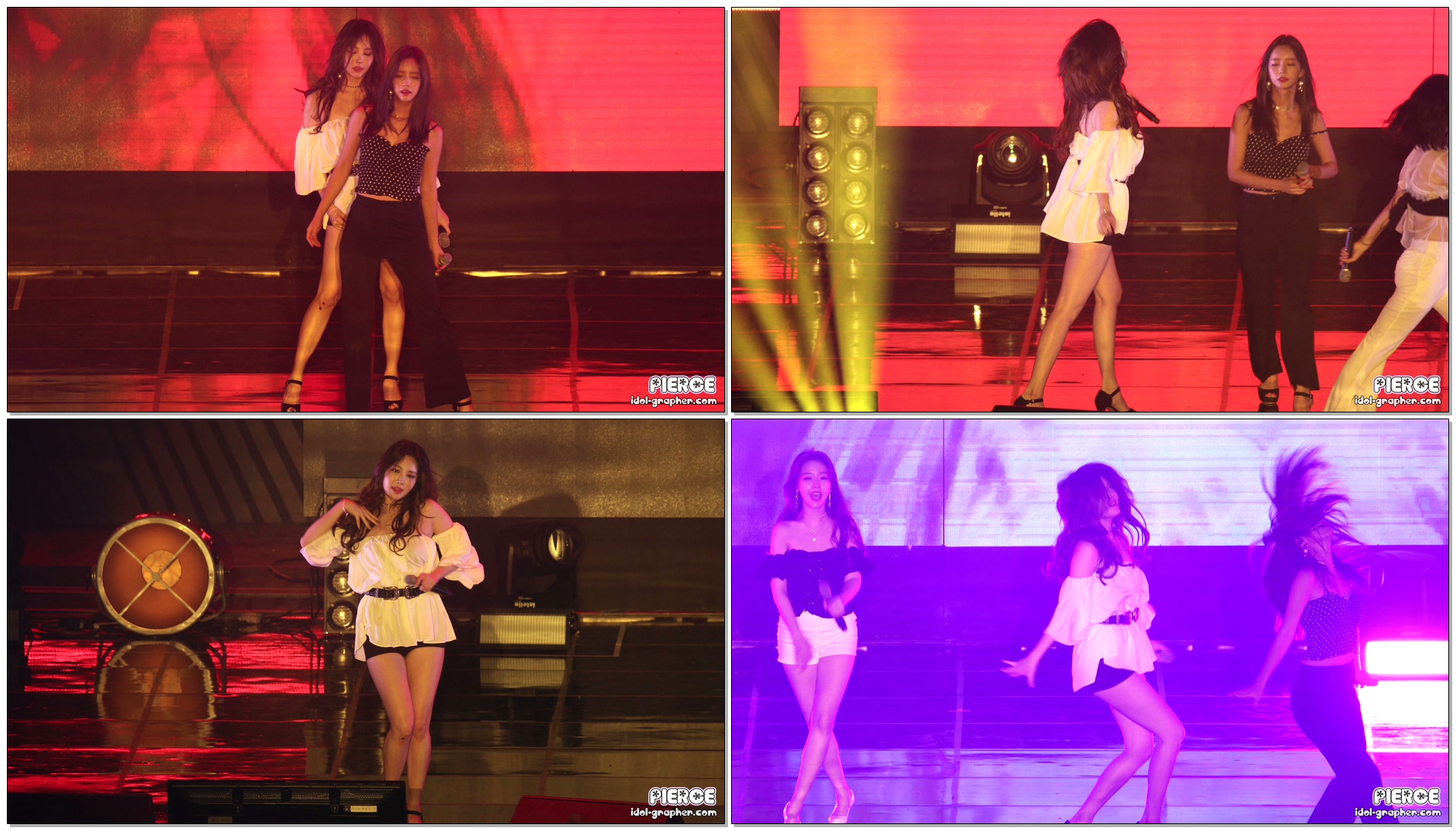 [4K] [180804] 걸스데이 GIRL'S DAY (유라 YURA) - 썸씽 Something (KB 리브 콘서트) 직캠/Fancam by PIERCE