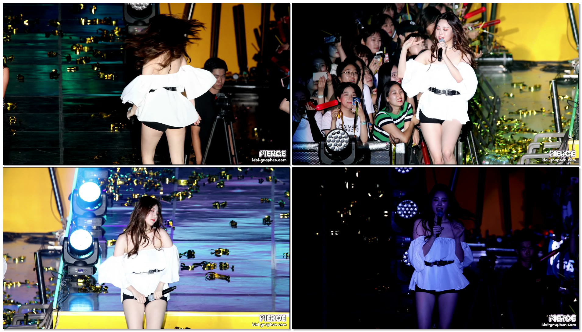 [4K] [180804] 걸스데이 GIRL'S DAY (유라 YURA) - 기대해 Expect (KB 리브 콘서트) 직캠/Fancam by PIERCE