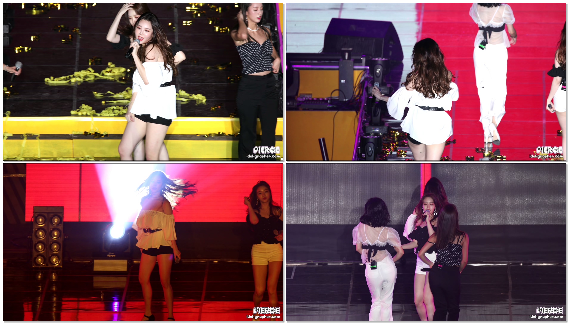 [4K] [180804] 걸스데이 GIRL'S DAY (유라 YURA) - 아일비유얼스 I'll be yours (KB 리브 콘서트) 직캠/Fancam by PIERCE