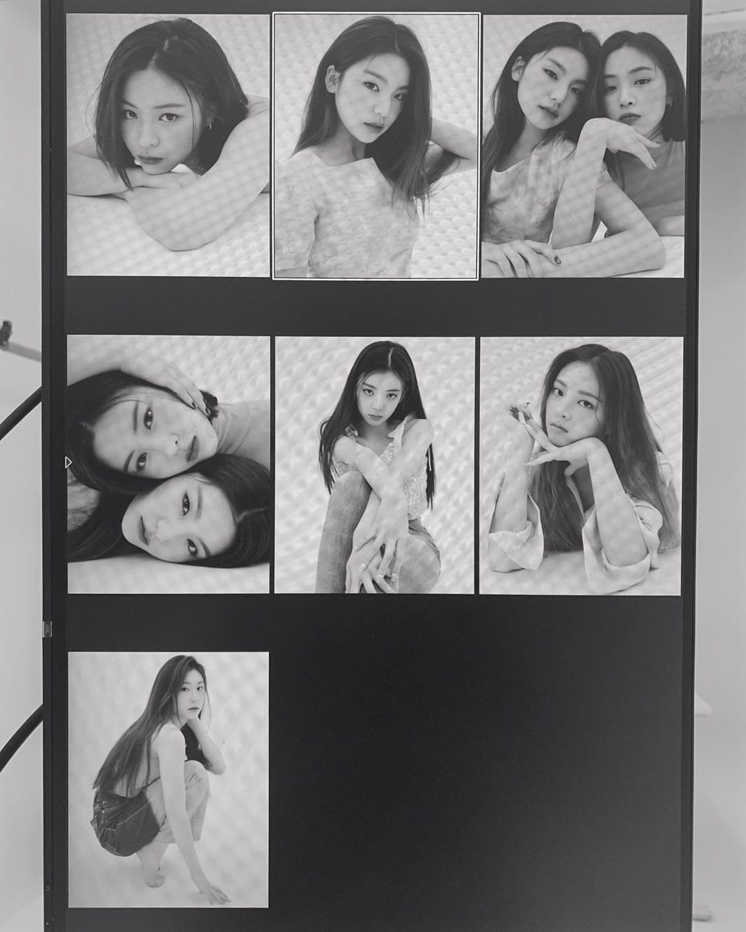 있지 itzy 엘르 뷰티화보 비하인드컷