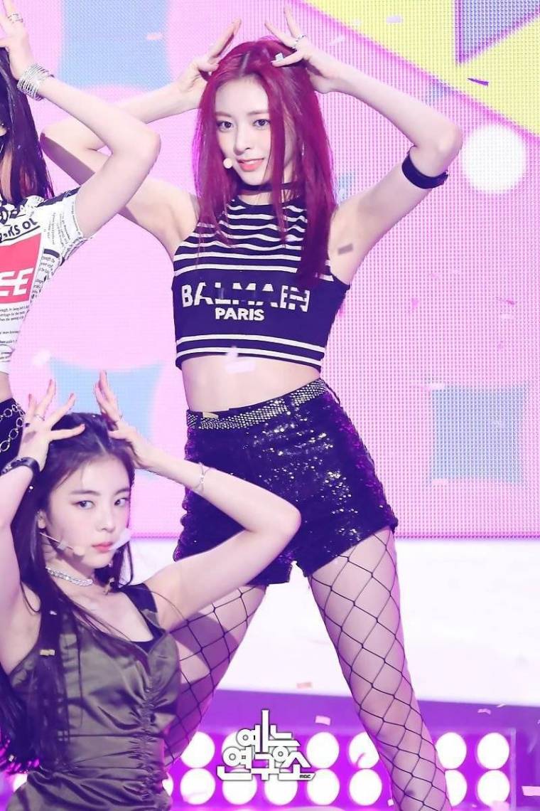 헤어 컬러 다 다른 #ITZY 유나