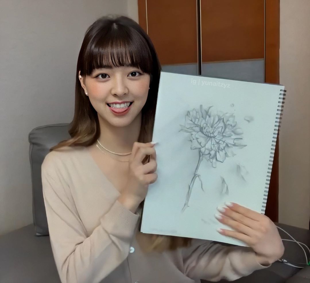 있지 유나의 그림 실력ㄷㄷㄷ