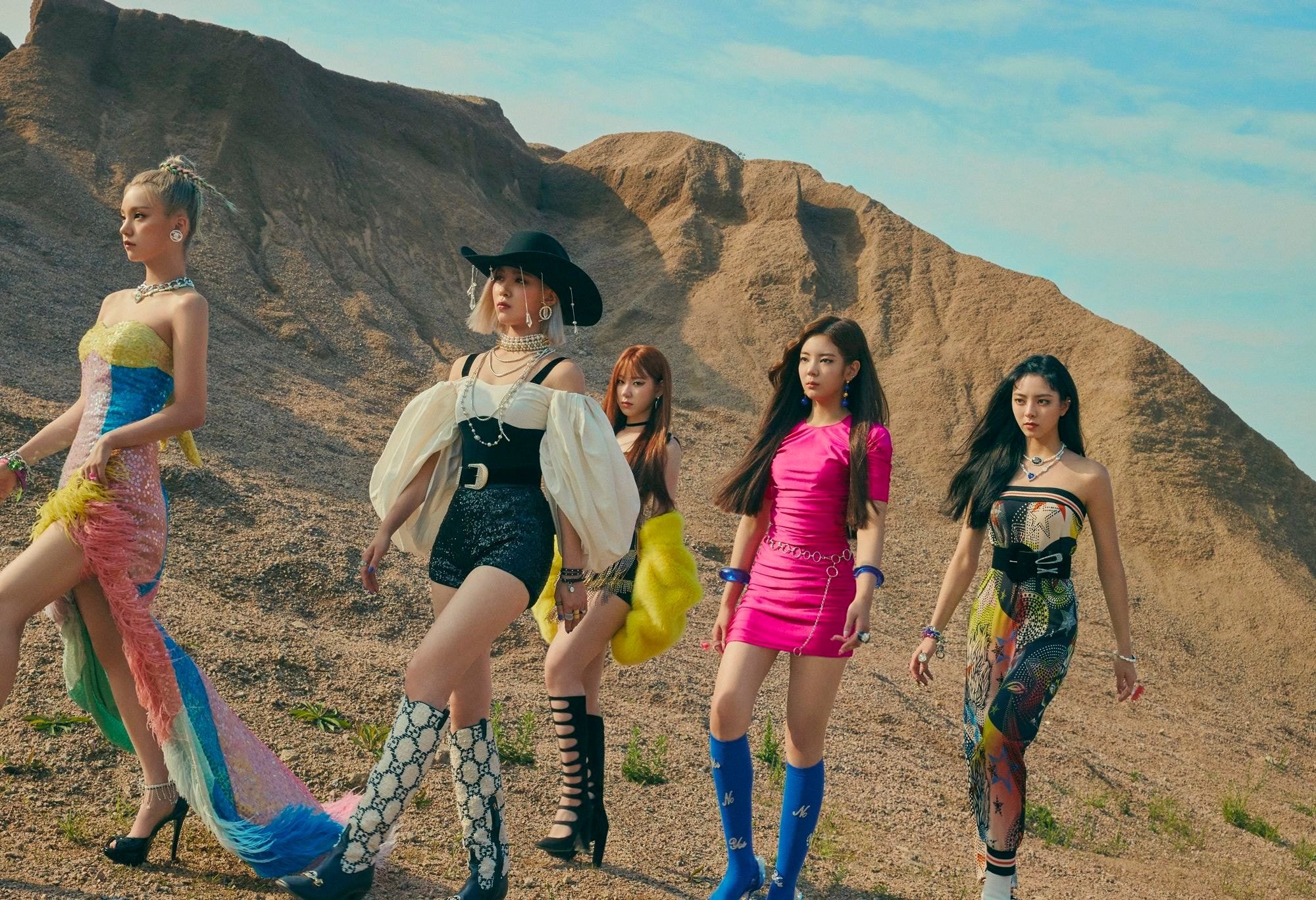 ITZY 멜론 <NOT SHY> 프로필 업데이트