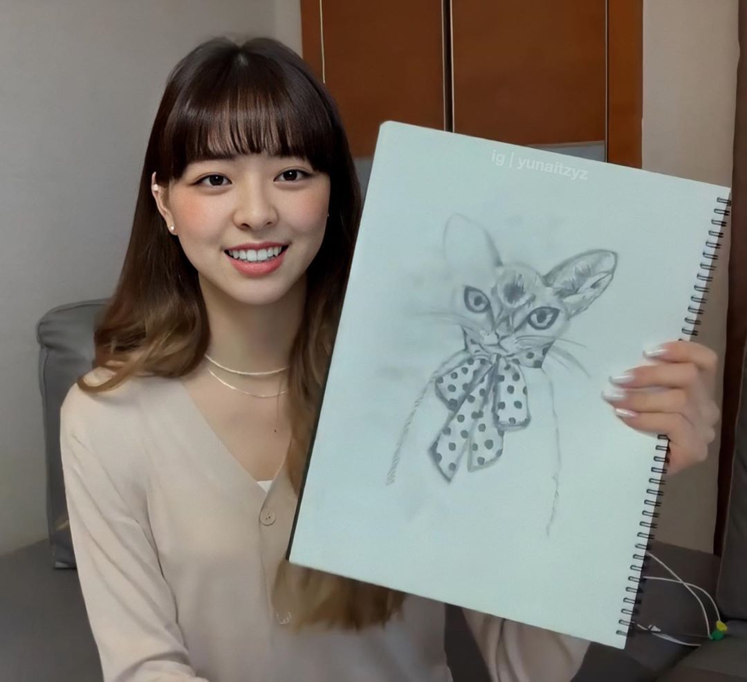 있지 유나의 그림 실력ㄷㄷㄷ