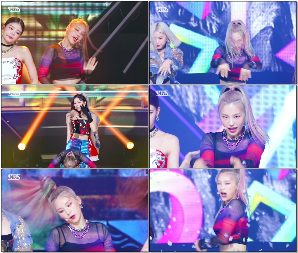 있지 예지 'Not Shy' (ITZY YEJI FaceCam)│@SBS Inkigayo_2020.08.30