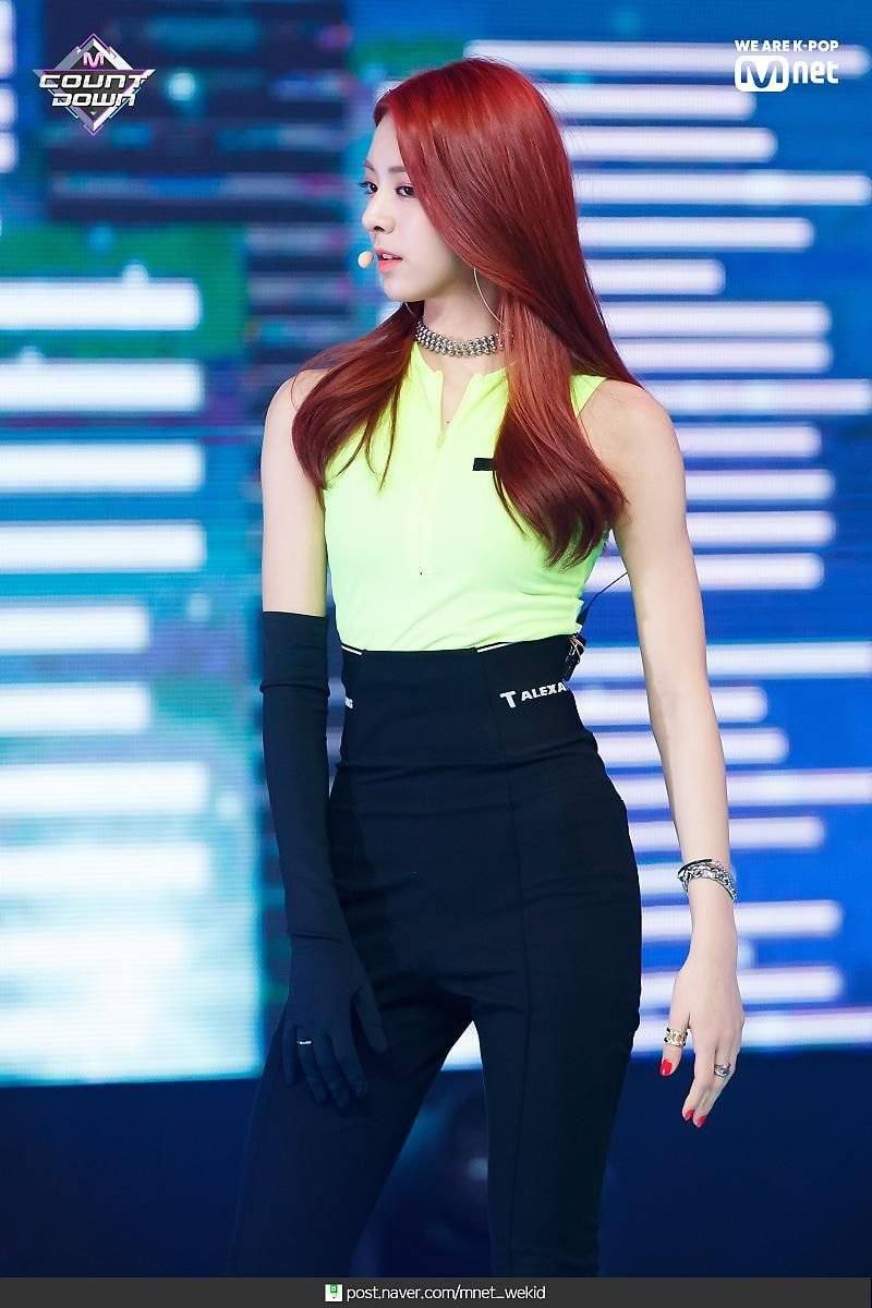 헤어 컬러 다 다른 #ITZY 유나