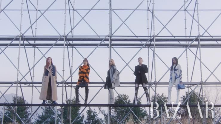 있지(ITZY) 하퍼스 바자 버버리 패션필름 스틸컷