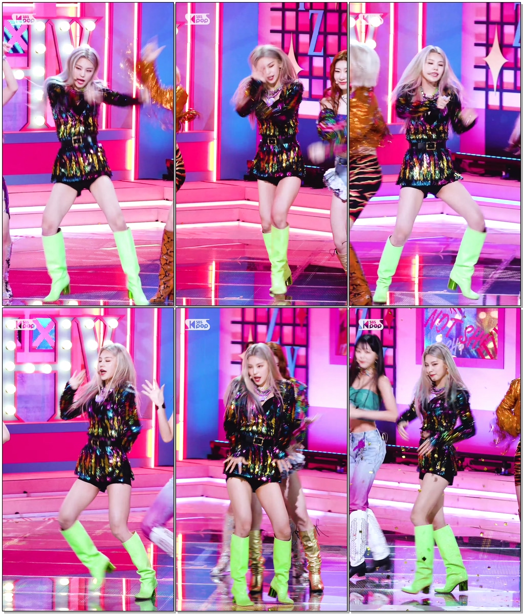 있지 예지 'Not Shy' (ITZY YEJI FanCam)│@SBS Inkigayo_2020.08.23